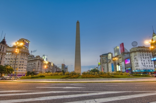 Racing cars in Buenos Aires