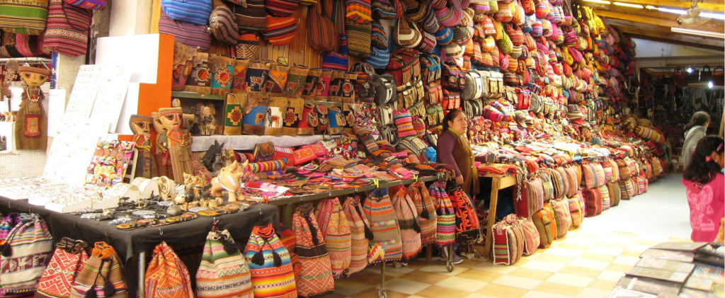 Pisac Market in the Sacred Valley - Peru